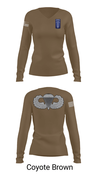 1-507 6708340 Women's Long Sleeve V-neck Shirt - 38