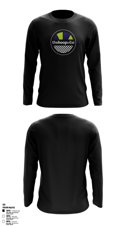 The Hoop Vibe 87790193 Long Sleeve Performance Shirt - 8
