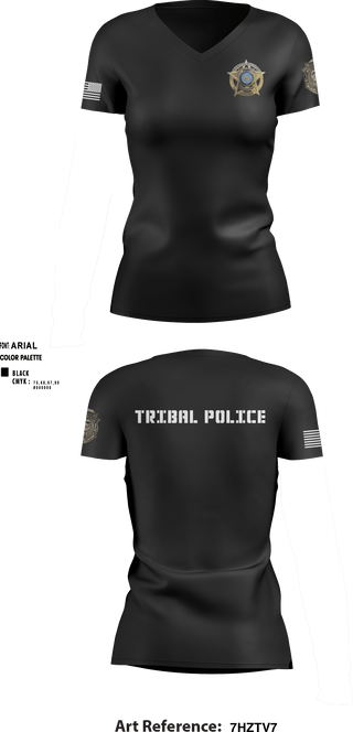 Women's Short Sleeve Vneck Shirt, , Police, Teamtime, Team time, sublimation, custom sports apparel, team uniforms, spirit wear, spiritwear, sports uniforms, custom shirts, team store, custom team store, fundraiser sports, apparel fundraiser