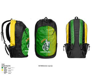 Gear Bag, Muskegon Catholic Central High School Wrestling, Wrestling, Teamtime, Team time, sublimation, custom sports apparel, team uniforms, spirit wear, spiritwear, sports uniforms, custom shirts, team store, custom team store, fundraiser sports, apparel fundraiser