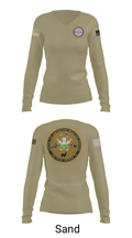 CLMS 3193504 Women's Long Sleeve V-neck Shirt - 41