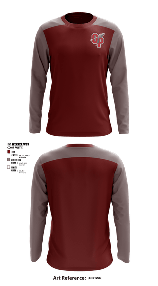 Long Sleeve Performance Shirt, Orangeburg Preparatory School, Spirit Store, Teamtime, Team time, sublimation, custom sports apparel, team uniforms, spirit wear, spiritwear, sports uniforms, custom shirts, team store, custom team store, fundraiser sports, apparel fundraiser