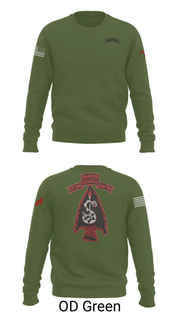 Crew Neck Sweatshirt, , Army, Teamtime, Team time, sublimation, custom sports apparel, team uniforms, spirit wear, spiritwear, sports uniforms, custom shirts, team store, custom team store, fundraiser sports, apparel fundraiser