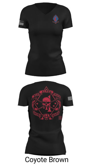 Women's Short Sleeve Vneck Shirt, , Marines, Teamtime, Team time, sublimation, custom sports apparel, team uniforms, spirit wear, spiritwear, sports uniforms, custom shirts, team store, custom team store, fundraiser sports, apparel fundraiser