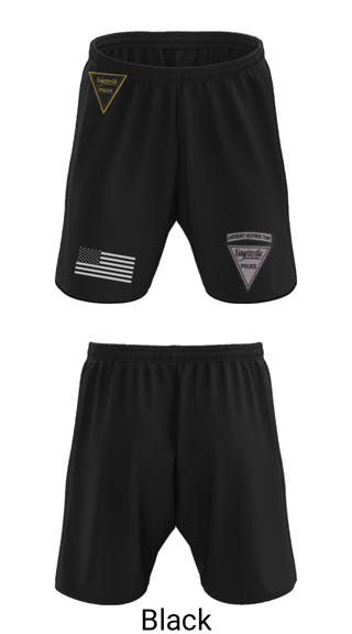 Athletic Shorts With Pockets, , Police, Teamtime, Team time, sublimation, custom sports apparel, team uniforms, spirit wear, spiritwear, sports uniforms, custom shirts, team store, custom team store, fundraiser sports, apparel fundraiser
