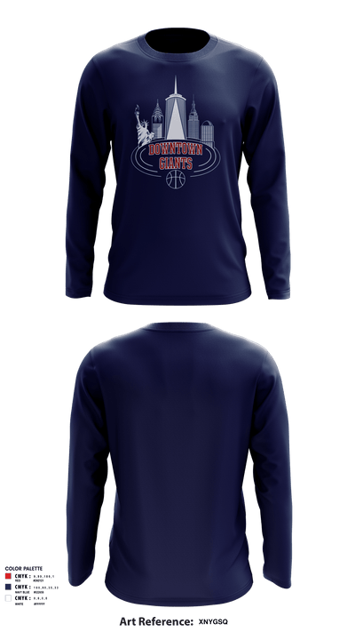 DTG Basketball 38220233 Long Sleeve Performance Shirt - 5