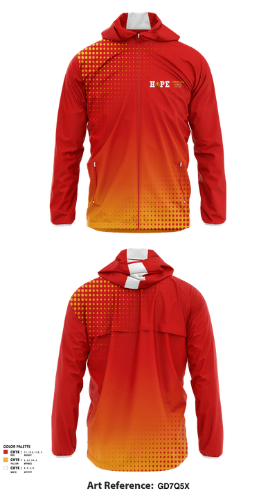 Hope Lutheran Church and School 13996842 Windbreaker - 1