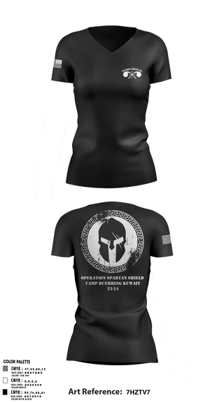 Women's Short Sleeve Vneck Shirt, , Army, Teamtime, Team time, sublimation, custom sports apparel, team uniforms, spirit wear, spiritwear, sports uniforms, custom shirts, team store, custom team store, fundraiser sports, apparel fundraiser