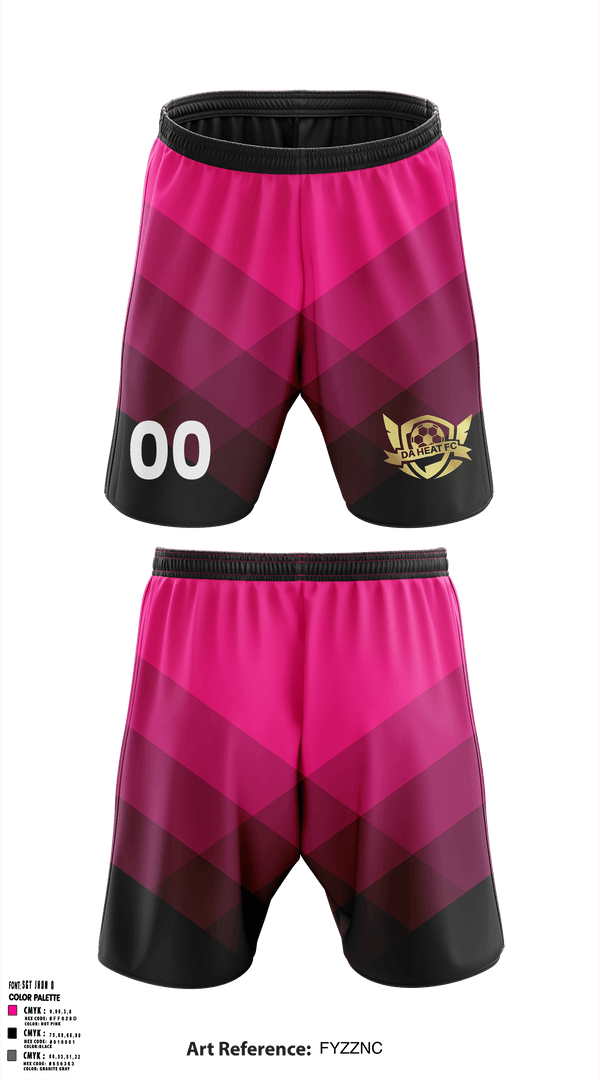Athletic Shorts With Pockets, DA HEAT FC, Spirit Store, Teamtime, Team time, sublimation, custom sports apparel, team uniforms, spirit wear, spiritwear, sports uniforms, custom shirts, team store, custom team store, fundraiser sports, apparel fundraiser