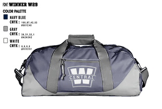 Duffle Bag, Warren Central High School Volleyball, Women's Volleyball, Teamtime, Team time, sublimation, custom sports apparel, team uniforms, spirit wear, spiritwear, sports uniforms, custom shirts, team store, custom team store, fundraiser sports, apparel fundraiser