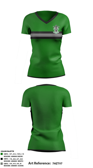 Women's Short Sleeve Vneck Shirt, Kentwood High School Golf, Golf, Teamtime, Team time, sublimation, custom sports apparel, team uniforms, spirit wear, spiritwear, sports uniforms, custom shirts, team store, custom team store, fundraiser sports, apparel fundraiser