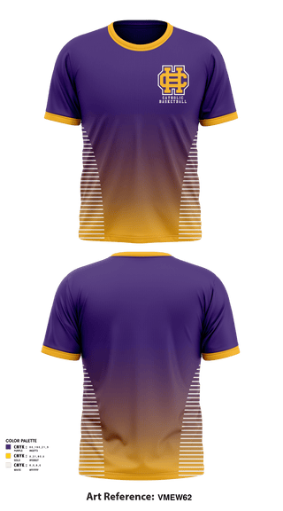 Short Sleeve Performance Shirt, Catholic High School For Boys Basketball, Men's Basketball, Teamtime, Team time, sublimation, custom sports apparel, team uniforms, spirit wear, spiritwear, sports uniforms, custom shirts, team store, custom team store, fundraiser sports, apparel fundraiser