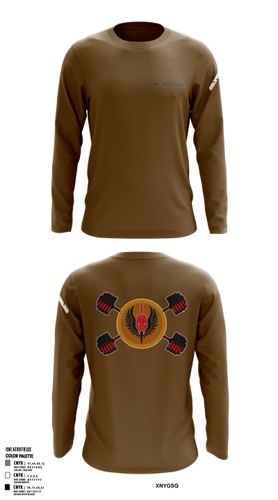 1K+ Ultra Club 51980552 Long Sleeve Performance Shirt - 2