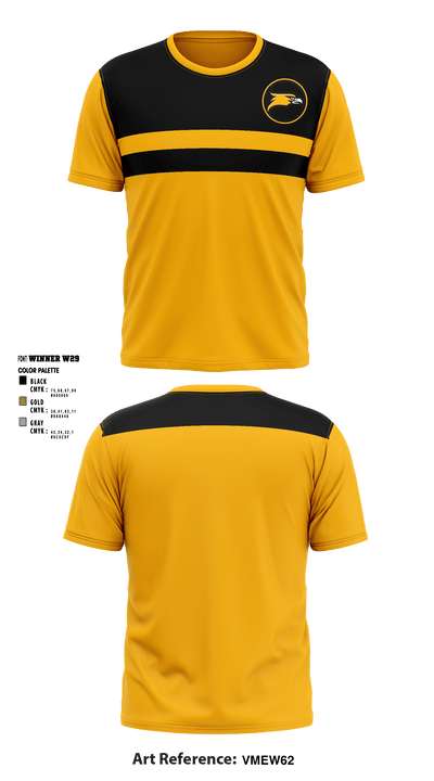 Nanakuli High School Golf 63365402 Short Sleeve Performance Shirt - 1