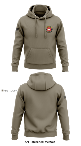 Hoodie, 3rd Battalion 6th Marines Kilo Company, Marines, Teamtime, Team time, sublimation, custom sports apparel, team uniforms, spirit wear, spiritwear, sports uniforms, custom shirts, team store, custom team store, fundraiser sports, apparel fundraiser