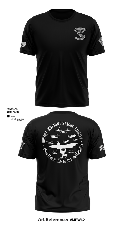 STAGING FACILITY 22010365 Short Sleeve Performance Shirt - 1