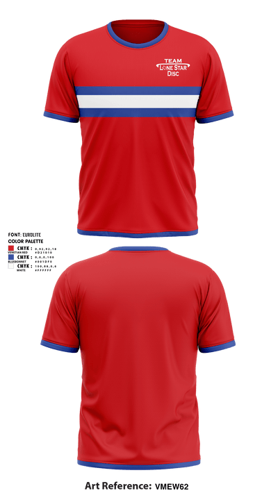 Lone Star Disc 28808246 Short Sleeve Performance Shirt - 1