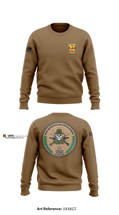 Weapons Training Battalion 3430348 Crew Neck Sweatshirt - 6
