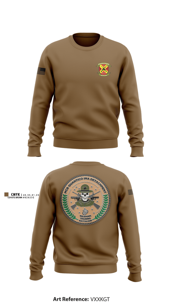 Crew Neck Sweatshirt, , Army, Teamtime, Team time, sublimation, custom sports apparel, team uniforms, spirit wear, spiritwear, sports uniforms, custom shirts, team store, custom team store, fundraiser sports, apparel fundraiser
