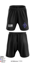 BLT 2d Battalion, 1st Marines, Weapons Co, CAAT Blue 79953351 Athletic Shorts With Pockets - 6