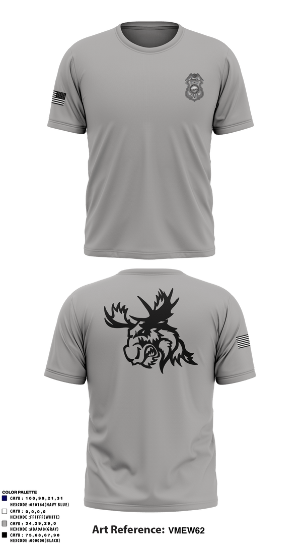 Short Sleeve Performance Shirt, , Police, Teamtime, Team time, sublimation, custom sports apparel, team uniforms, spirit wear, spiritwear, sports uniforms, custom shirts, team store, custom team store, fundraiser sports, apparel fundraiser