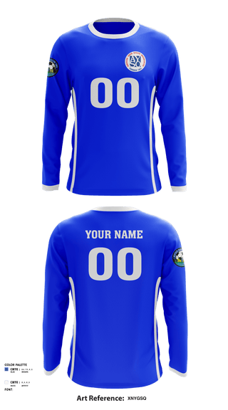 Long Sleeve Performance Shirt, AYSO Region 183 - Peterson Park, Football, Teamtime, Team time, sublimation, custom sports apparel, team uniforms, spirit wear, spiritwear, sports uniforms, custom shirts, team store, custom team store, fundraiser sports, apparel fundraiser