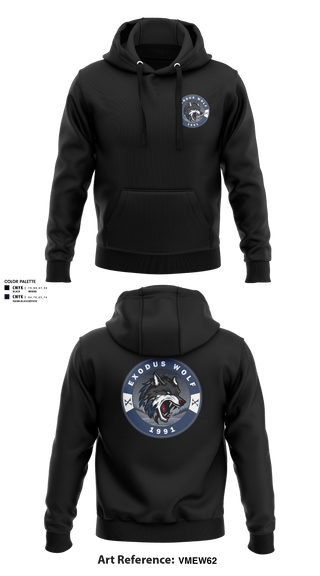Hoodie, Exodus_wolf1991, , Teamtime, Team time, sublimation, custom sports apparel, team uniforms, spirit wear, spiritwear, sports uniforms, custom shirts, team store, custom team store, fundraiser sports, apparel fundraiser