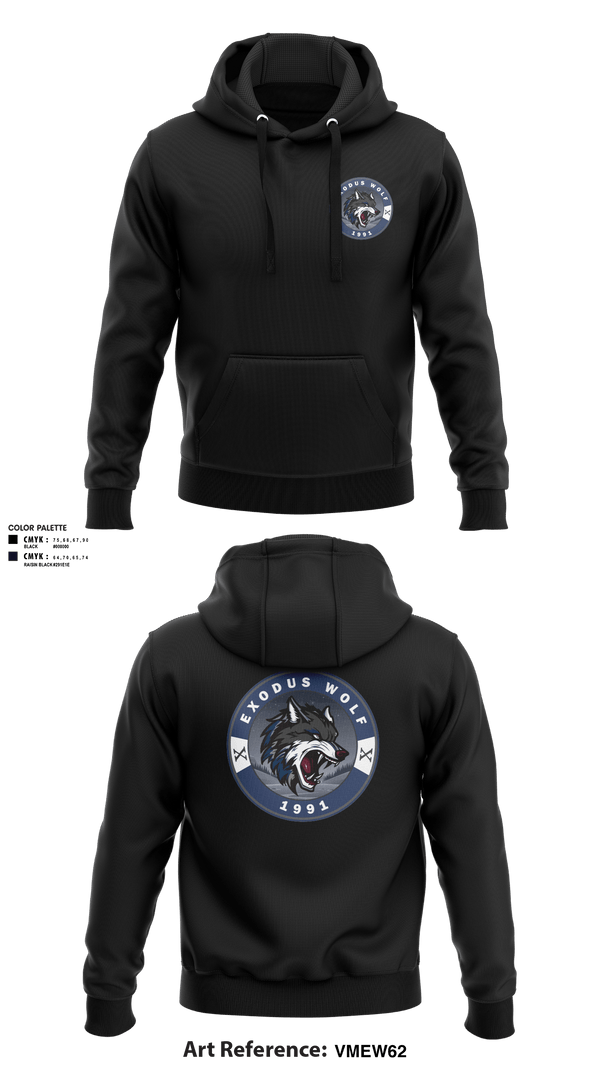 Hoodie, Exodus_wolf1991, , Teamtime, Team time, sublimation, custom sports apparel, team uniforms, spirit wear, spiritwear, sports uniforms, custom shirts, team store, custom team store, fundraiser sports, apparel fundraiser