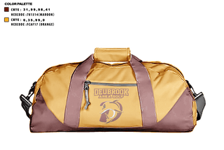 Duffle Bag, Deubrook Area High School Golf, Golf, Teamtime, Team time, sublimation, custom sports apparel, team uniforms, spirit wear, spiritwear, sports uniforms, custom shirts, team store, custom team store, fundraiser sports, apparel fundraiser