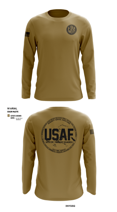 611 CES 65338274 Long Sleeve Performance Shirt - 4