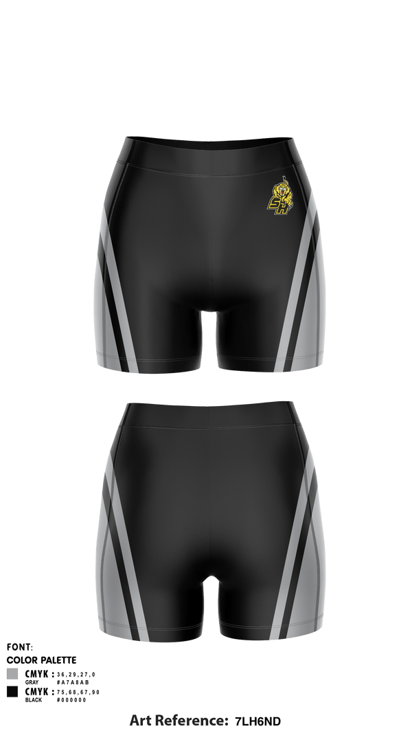 Women's Compression Shorts, St Helens High School Wrestling, Wrestling, Teamtime, Team time, sublimation, custom sports apparel, team uniforms, spirit wear, spiritwear, sports uniforms, custom shirts, team store, custom team store, fundraiser sports, apparel fundraiser