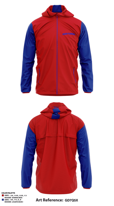 Miami Florida 48787427 Windbreaker - 1