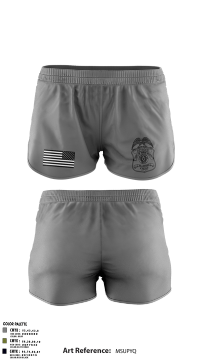 Hillsboro Police Department 31441057 Ranger Panties - 4