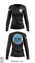 SDC-Cables 96659915 Women's Long Sleeve V-neck Shirt - 2