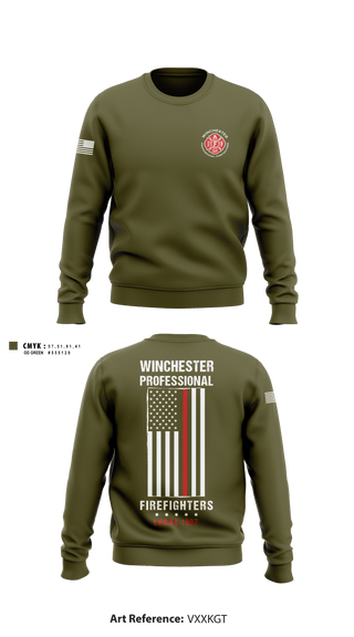 Crew Neck Sweatshirt, , Fire Department, Teamtime, Team time, sublimation, custom sports apparel, team uniforms, spirit wear, spiritwear, sports uniforms, custom shirts, team store, custom team store, fundraiser sports, apparel fundraiser