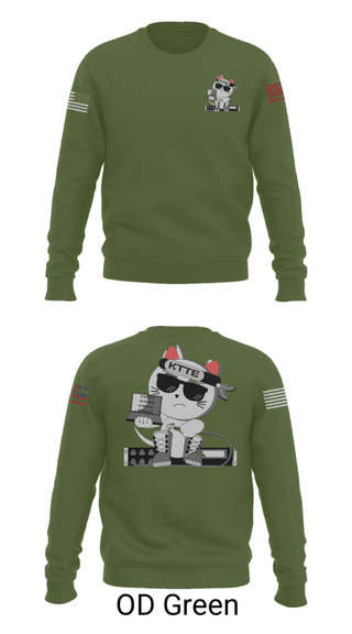 Crew Neck Sweatshirt, , Air Force, Teamtime, Team time, sublimation, custom sports apparel, team uniforms, spirit wear, spiritwear, sports uniforms, custom shirts, team store, custom team store, fundraiser sports, apparel fundraiser