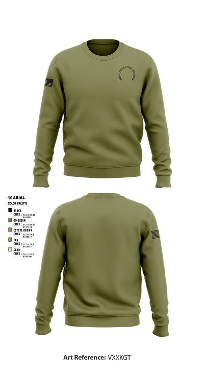 Bingham County Sheriff 36858547 Crew Neck Sweatshirt - 2