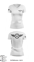 CCPD UAS Response Unit 5071310 Women's Short Sleeve V-neck Shirt - 2