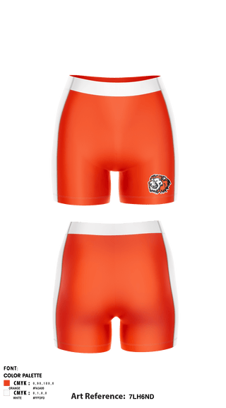 Women's Compression Shorts, Ogilvie High School Volleyball, Men's Volleyball, Teamtime, Team time, sublimation, custom sports apparel, team uniforms, spirit wear, spiritwear, sports uniforms, custom shirts, team store, custom team store, fundraiser sports, apparel fundraiser