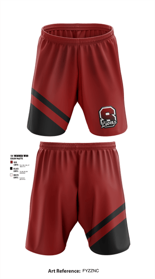 Athletic Shorts With Pockets, Swink High School, Spirit Store, Teamtime, Team time, sublimation, custom sports apparel, team uniforms, spirit wear, spiritwear, sports uniforms, custom shirts, team store, custom team store, fundraiser sports, apparel fundraiser