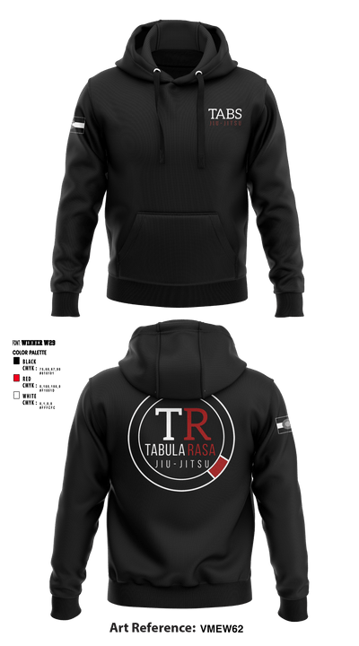 Tabula Rasa Brazilian Jiu-Jitsu 7271775 Hoodie - 1