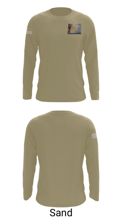1/504 pro 82nd abn 87302343 Long Sleeve Performance Shirt - 43