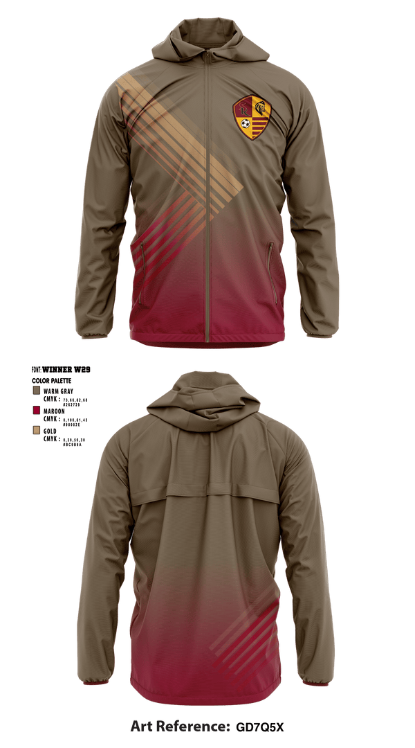 Windbreaker, Shadow Ridge High School Soccer, Men's Soccer, Teamtime, Team time, sublimation, custom sports apparel, team uniforms, spirit wear, spiritwear, sports uniforms, custom shirts, team store, custom team store, fundraiser sports, apparel fundraiser