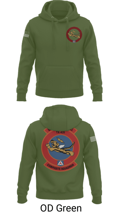 David Lee “Tex” Hill Composite Squadron 94056654 Hoodie - 45