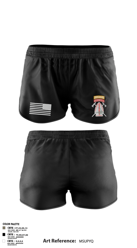 Ranger Panties, A/98, Army, Teamtime, Team time, sublimation, custom sports apparel, team uniforms, spirit wear, spiritwear, sports uniforms, custom shirts, team store, custom team store, fundraiser sports, apparel fundraiser