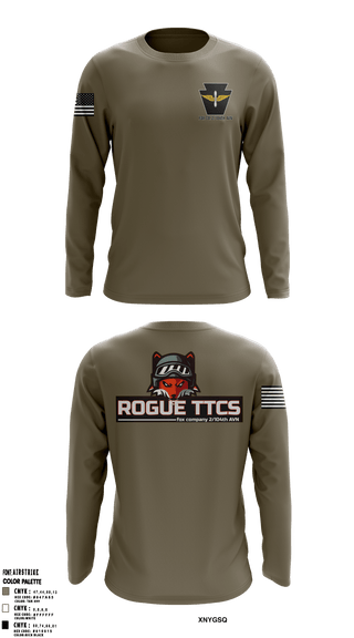 Long Sleeve Performance Shirt, , National Guard, Teamtime, Team time, sublimation, custom sports apparel, team uniforms, spirit wear, spiritwear, sports uniforms, custom shirts, team store, custom team store, fundraiser sports, apparel fundraiser