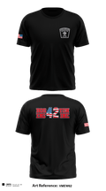 Boston Fire Department Engine-42 59280094 Short Sleeve Performance Shirt - 1