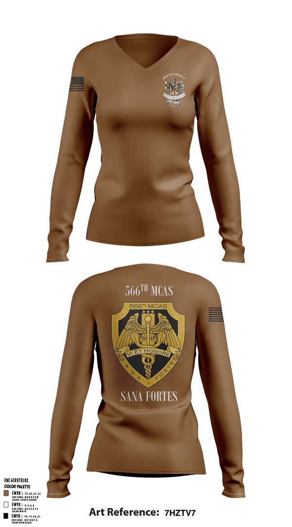 Women's Long Sleeve Vneck Shirt, , Army, Teamtime, Team time, sublimation, custom sports apparel, team uniforms, spirit wear, spiritwear, sports uniforms, custom shirts, team store, custom team store, fundraiser sports, apparel fundraiser