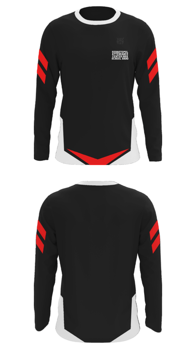 Sebastopol Attendance Center High School Band 62401858 Long Sleeve Performance Shirt - 24