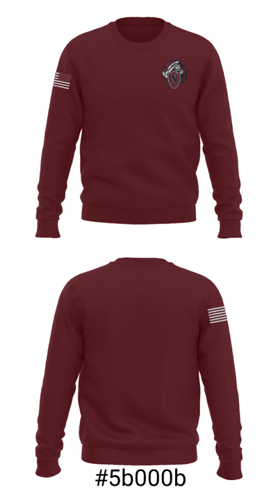 Walled Lake Northern High School Basketball 5302486 Crew Neck Sweatshirt - 16